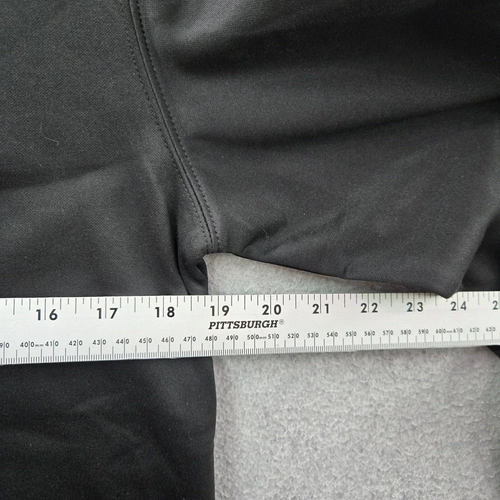 Oakland‎ Raiders Men Sweatshirt Small Black Fleece Pockets 1/2 Zip Long Sleeve